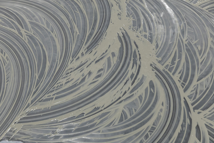 工場床コンクリート表面のもらいサビ2